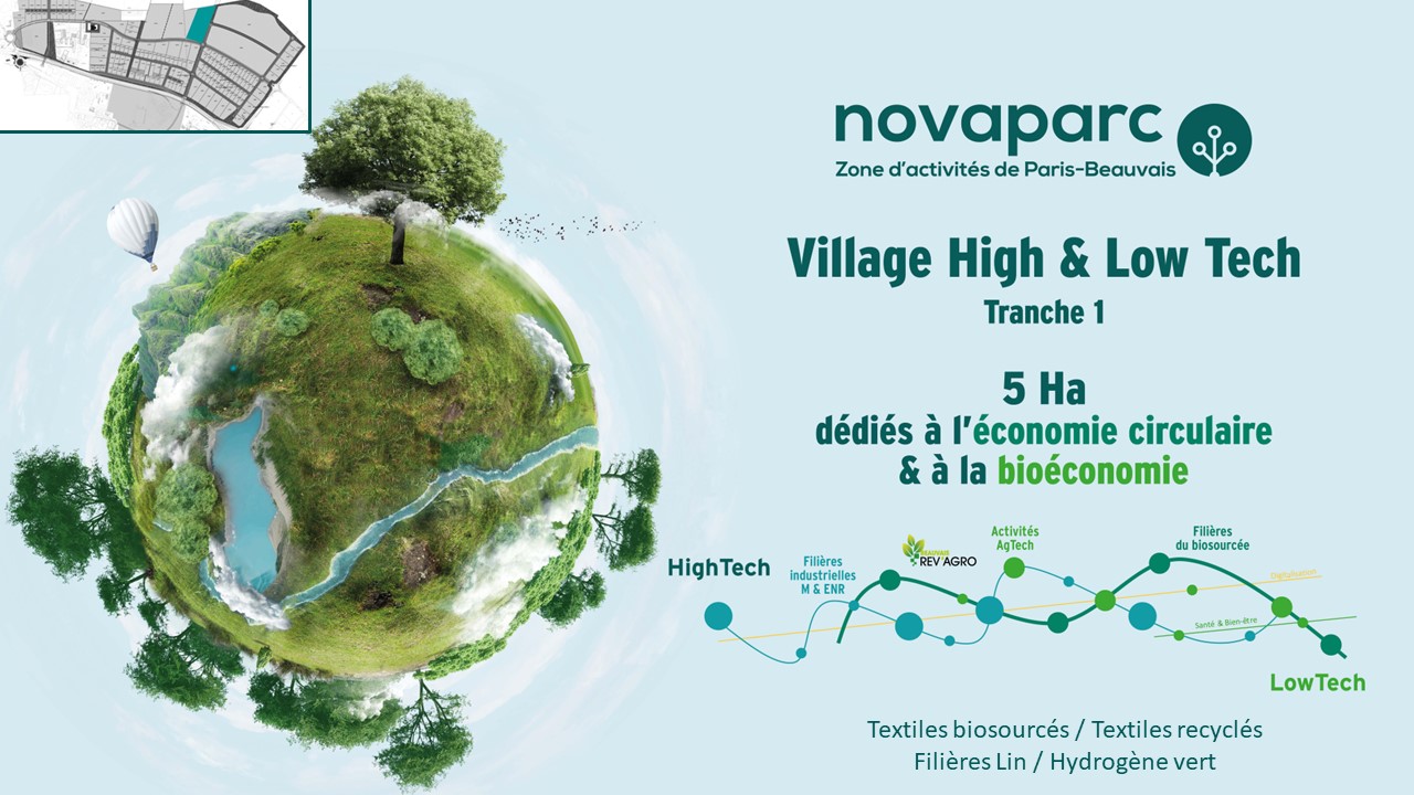 village high et lowtech Novaparc